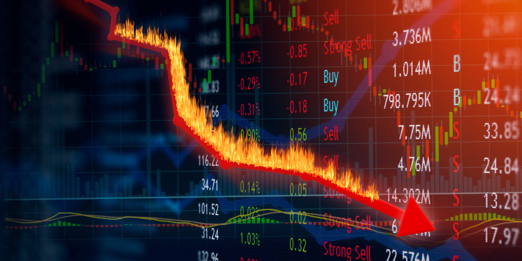 Corona-Virus und Finanzmärkte - geht der Pfeil runter